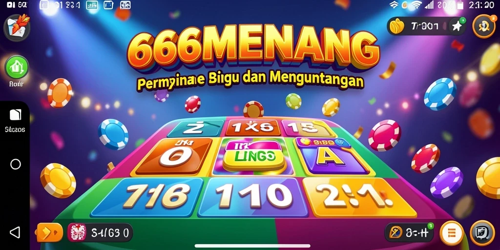 Tampilan gameplay seru dari 666MENANG saat bermain Bingo.