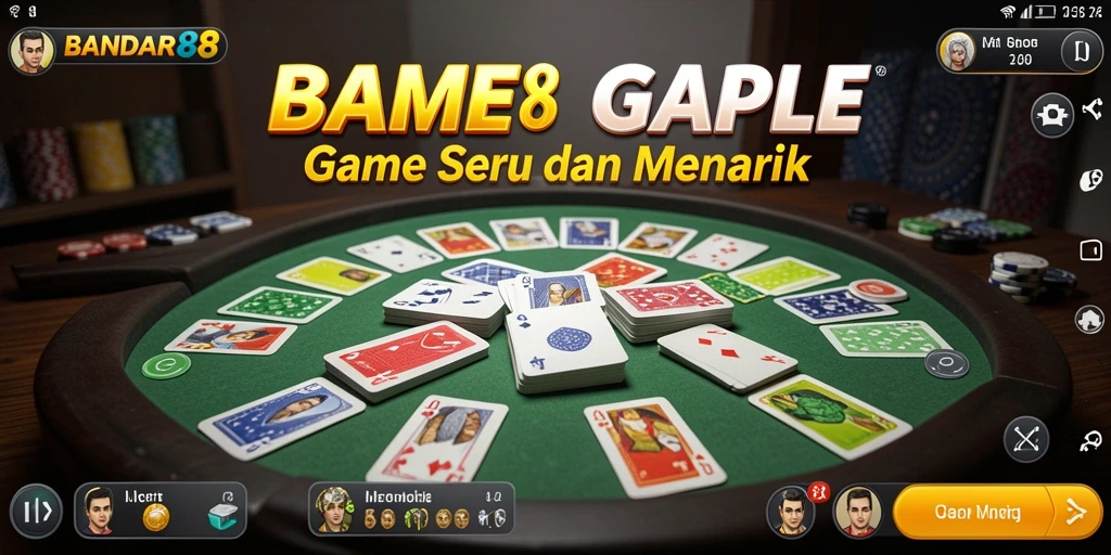 Tampilan gameplay yang seru dan interaktif di BANDAR88.