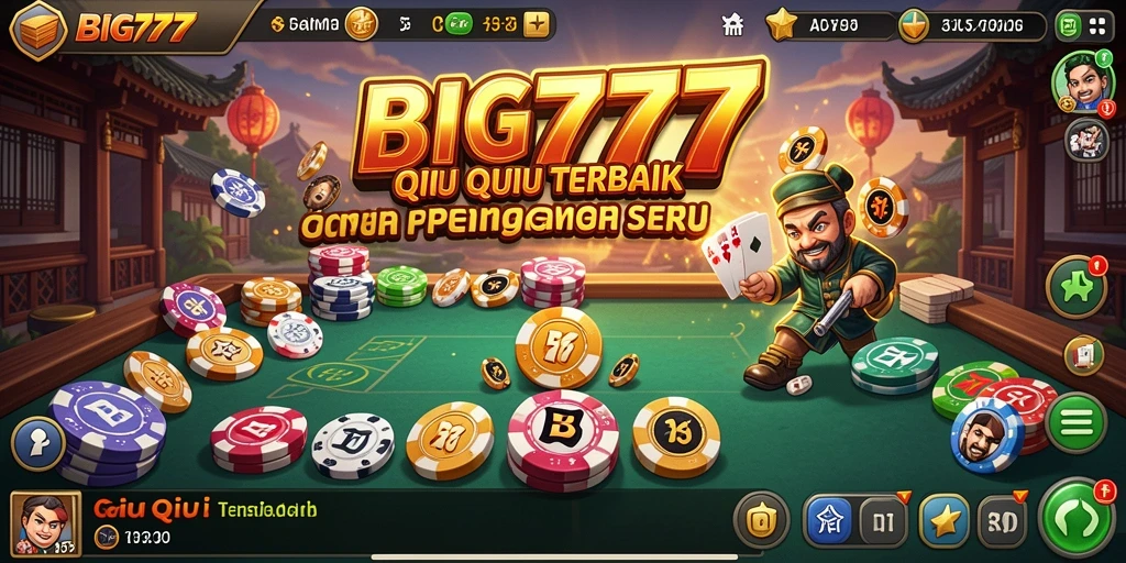 Tampilan gameplay QiuQiu yang seru dan menarik di BIG777.