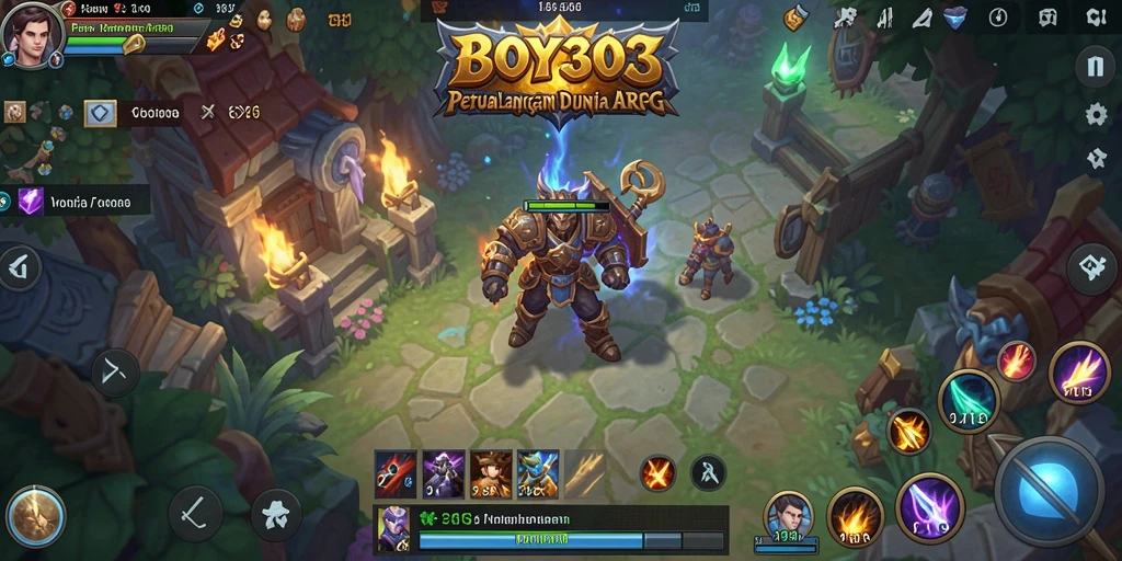 Gameplay BOY303 menampilkan pertarungan seru dan grafis menawan.