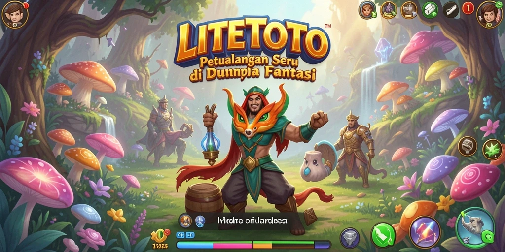 Tampilan gameplay seru dari petualangan di LITETOTO.