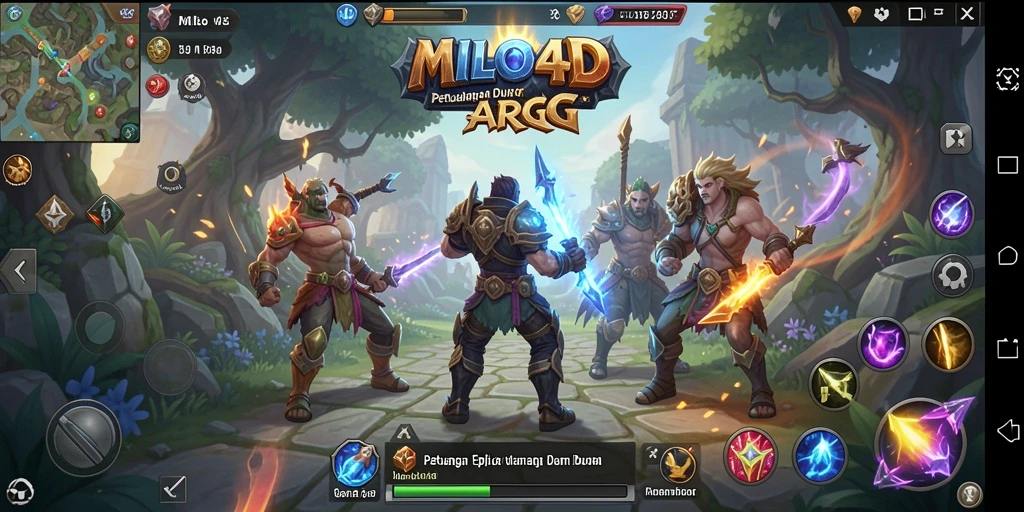 Gameplay seru dalam dunia fantasi MILO4D yang menantang.