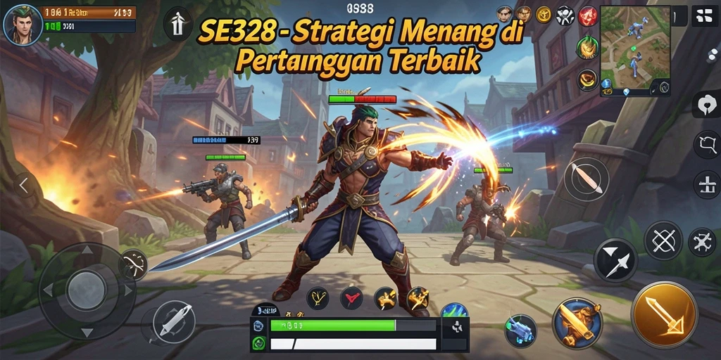 Tampilan gameplay SE328 yang penuh aksi dan strategi.